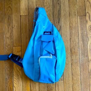Kavu Blue Rope Sling Bag
